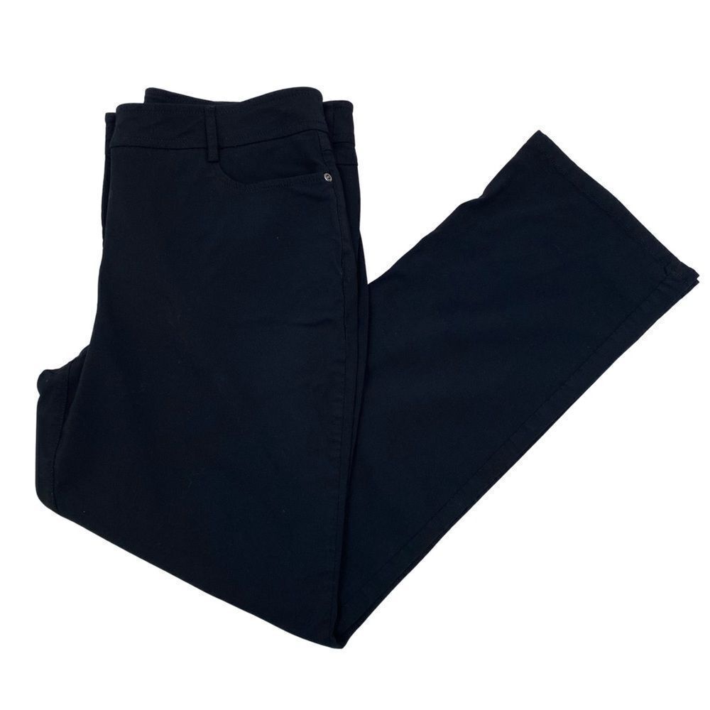 Dana Buchanan Ladies Black Dress Pants Size 12 Straight Leg